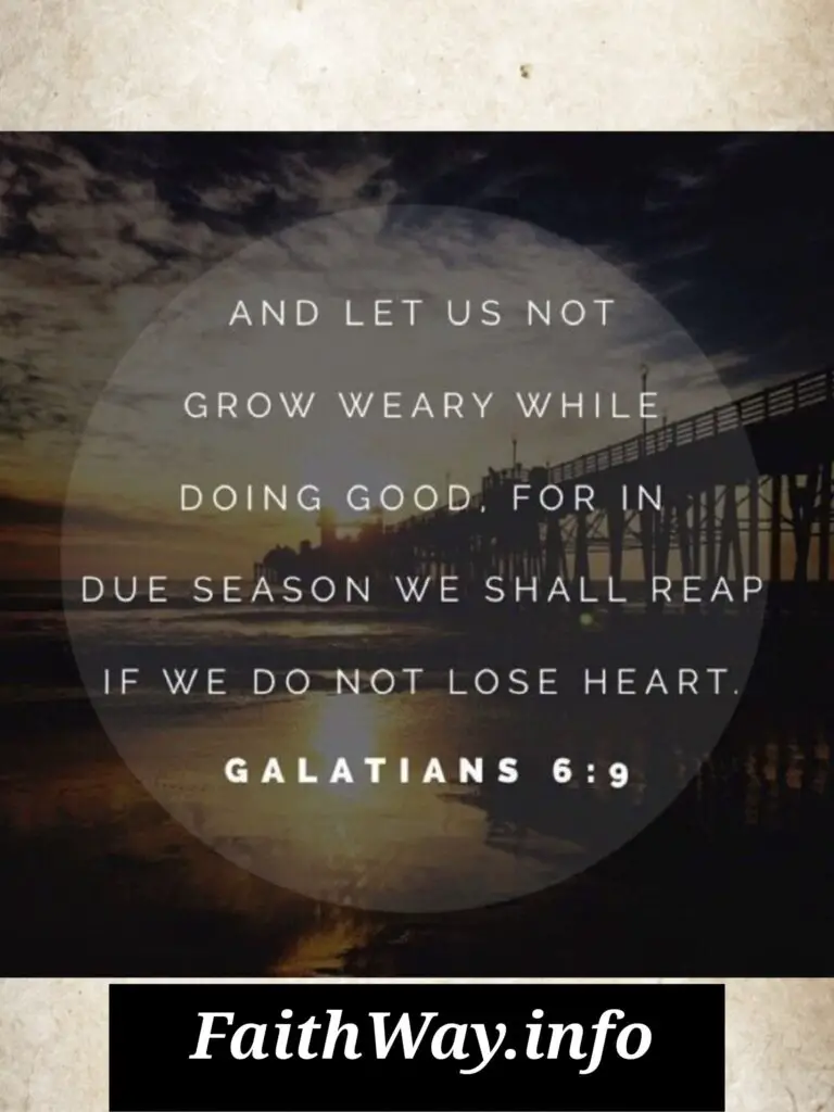 Galatians 6:9