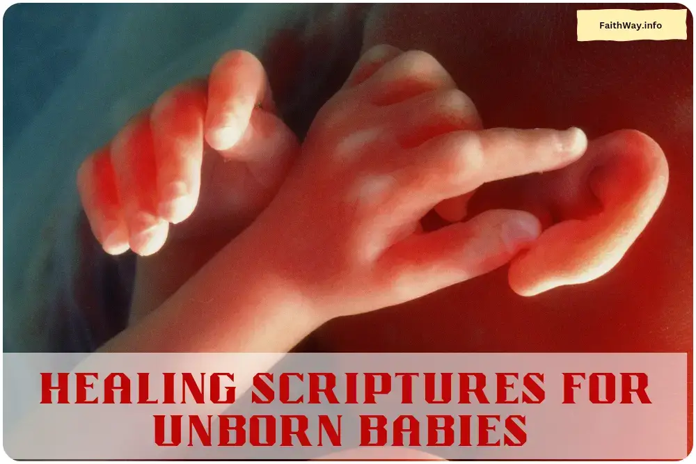 Healing Scriptures for Unborn Babies