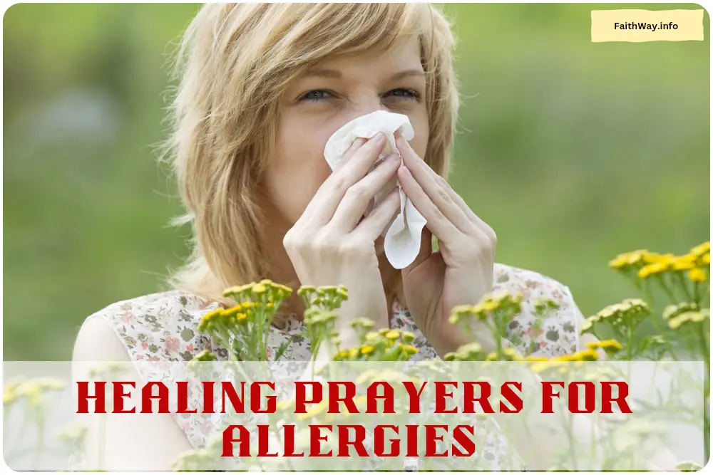 Healing prayers for allergies